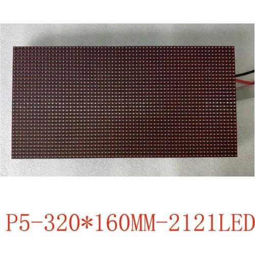 Indoor full color p5 led panel 320*160mm led screen module for indoor led display Meeting room Adverti
