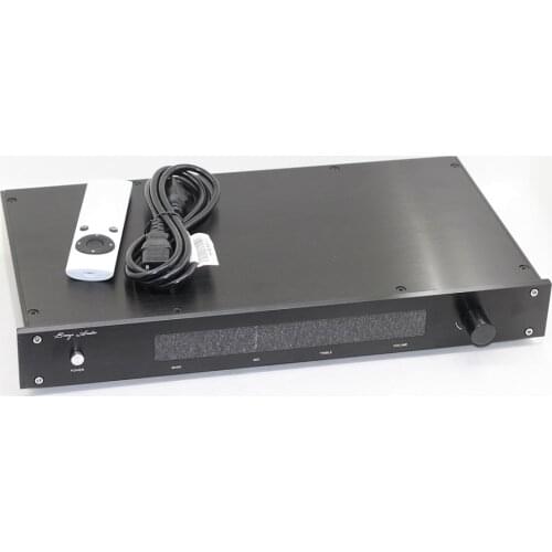 Remote Control Electronic Crossover Preamplifier Linkwitz-Riley Crossover Core 3 Ways Preamp 310HZ 3.1KHZ -24dB Oct OP NE5532