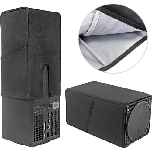 For XBox Series X Game Machine Dustproof Machine Protective Cover Waterproof Anti-scratch Case for XBox Series X Game Console