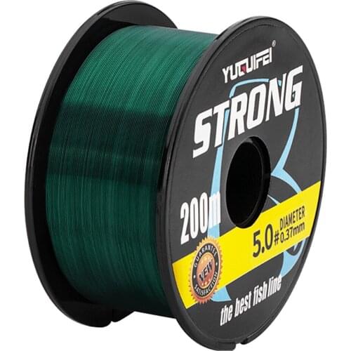200m Fishing Line Super Strong Japanese 100% Nylon Not Fluorocarbon Fishing Tackle Outdoor pesca Accessories