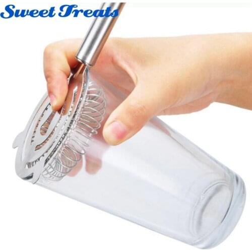 Sweettreats Cocktail Shaker Bar Ice Strainer Wire Mixed Drink Stainless Steel Bartender