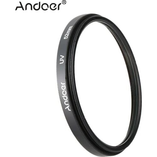 Andoer 52mm UV Ultra-Violet Filter Lens Protector for Canon Nikon DSLR Camera