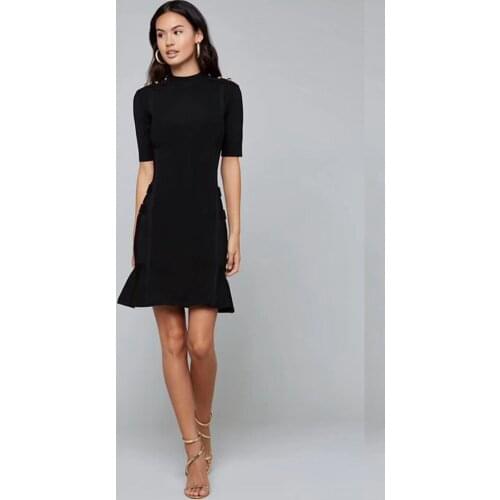 2021 New Women Green Black Mermaid Bandage Dress Short Sleeve Summer Sexy Clubwear Party Night Out Solid Vestidos Wholesale