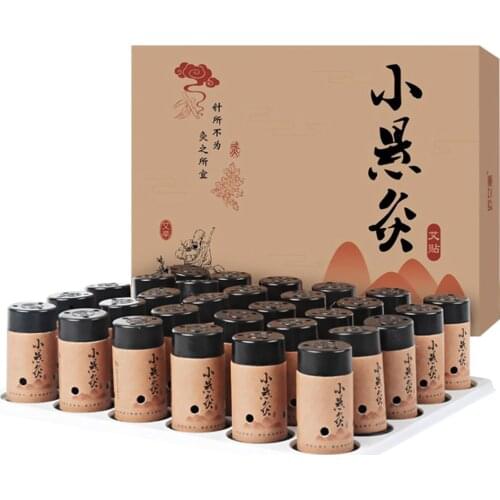1 Box of Portable Moxibustion Box Moxa Burning Can Moxa Cone Burning Tool