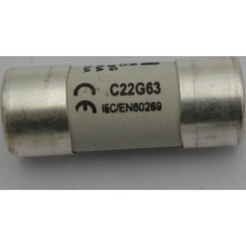 10pcs Original ceramic fuse C22G63 63A 690V auto fuse for short circuit protection