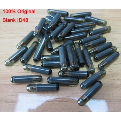 100% Original Blank ID48 Glass Transponder Chip For VW Touareg / Tiguan / Sagitar / Sunny Car keys 5pcs/Lot+Free Shipping