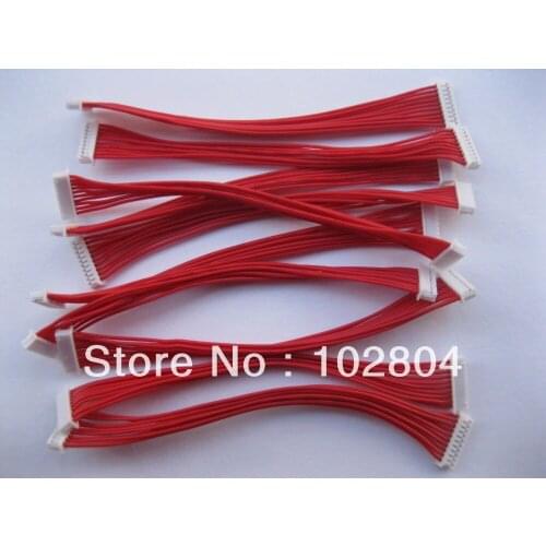 300 pcs 1.25mm Pitch 10 Pin Female F-F Connector with 28AWG 100mm Leads Cable
