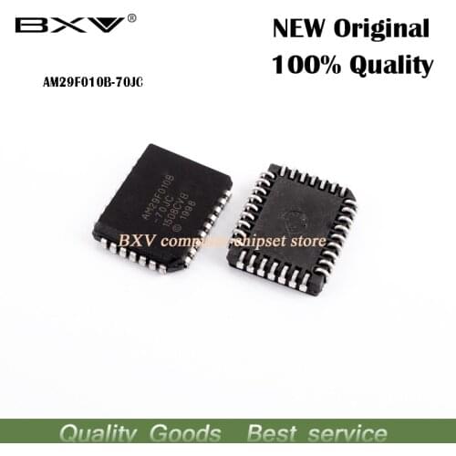 5PCS AM29F010B-70JC AM29F010B AM29F010 29F010 PLCC32 new original