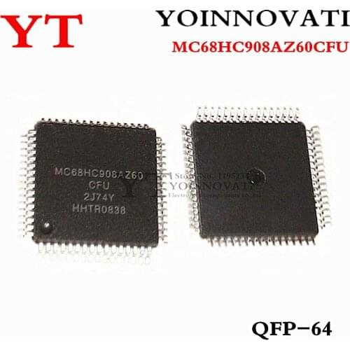 5pcs/lot MC68HC908AZ60CFU MC68HC908AZ60 CFU QFP64 Best quality