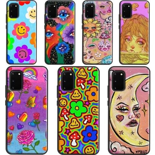 Y2K Indie Aesthetic Phone Case For Samsung Galaxy S21 Ultra S20 FE S10E S8 S9 S10 Plus Cover For Note 10 9 20