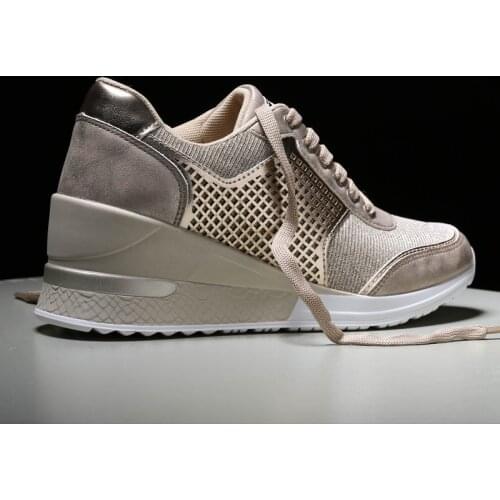 DO THE BEST Exclusive Design Women Fashion Heightening Shoes Unique Increased Sole Shoes for Women