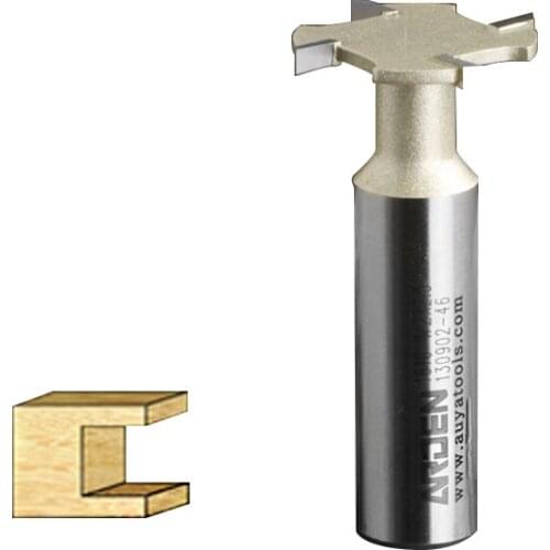 Woodworking Tool 4T "T" Type Arden Router Bit - 1/4*1.5mm - 1/4" Shank - Arden A1610014
