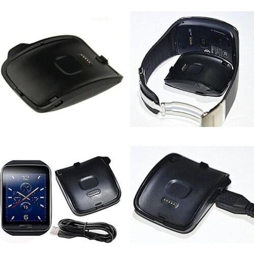 50pcs USB Charger Dock Station Charging Cradle & USB Cable for Samsung Galaxy Gear Fit S R750 R 750 Smart Watch accessories