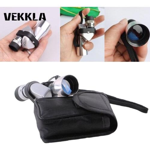 Focusing 7X Magnification Mini Pocket Reduce Radiation 8x20 HD Corner Optical Monocular Telescope Eyepiece For Travel