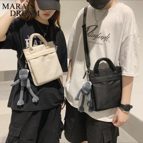 Maras Dream Fashion Shoulder Bags Unisex Couple Street Style Packet Nylon Messenger Bags For Men Handbags Quality Square Bag
