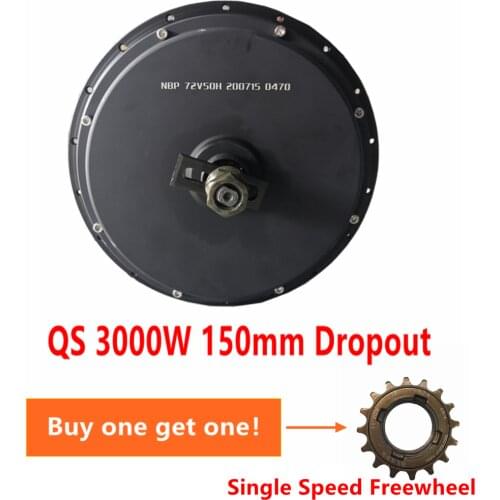 Ebike 100km/h QS 3000W Motor Electric Bicycle Spoke Hub Motor (50H) V3 Type 150mm dropout