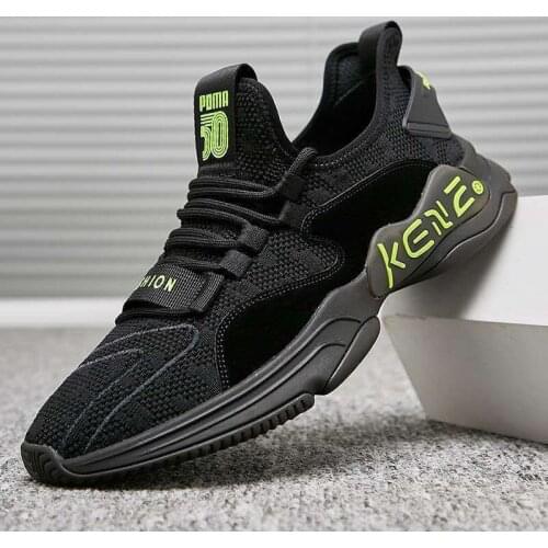 Mens sports shoes student breathable casual running shoes mens shoes spring 2021 new mens sports shoes