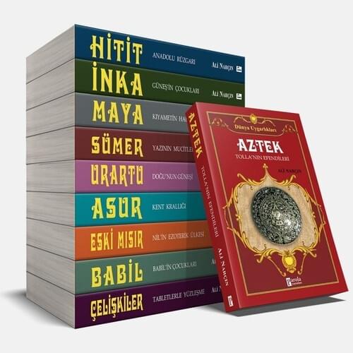 Concealed World Civilizations Set-10 Book Turkish-Babylonian Hittite Sumer Urartu Inca Aztek Contradictions Maya Vintage Corn Assyria