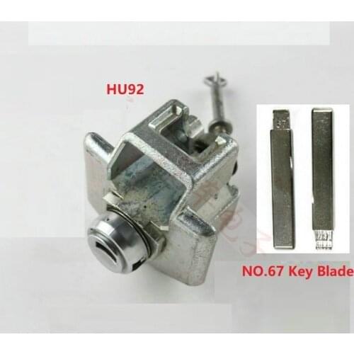 Newest Original For BMW Mini HU92 lock core Padlock car Lock For Locksmith HU92 car lock Practice Training Skill without key