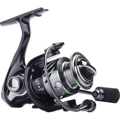 1000-4000 New Spinning Reels Carrete de pesca 5.2:1 Metal Spool Fishing Reels Spinning 8KG Max Drag Saltwater Reel for Fishing