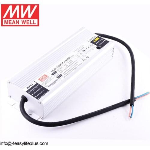 Meanwell HLG-320H-C1400B 320W Constant Current LED Driver