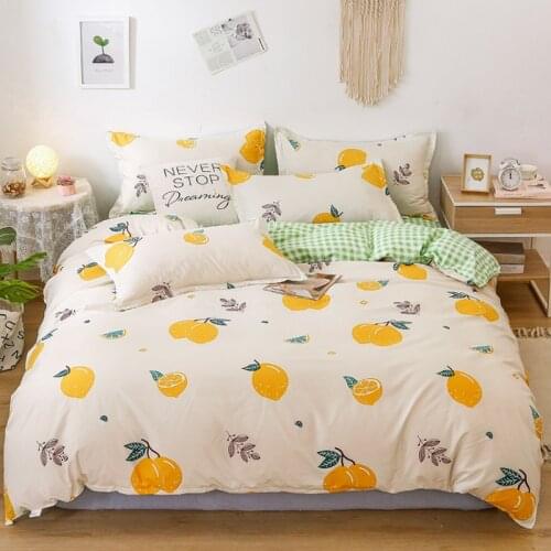 Coziness for The House Bedding Set Luxury Egypti...set of Sheets Bed 90 150 Bed Set 2 People' Bed Adornment...anime Bedding