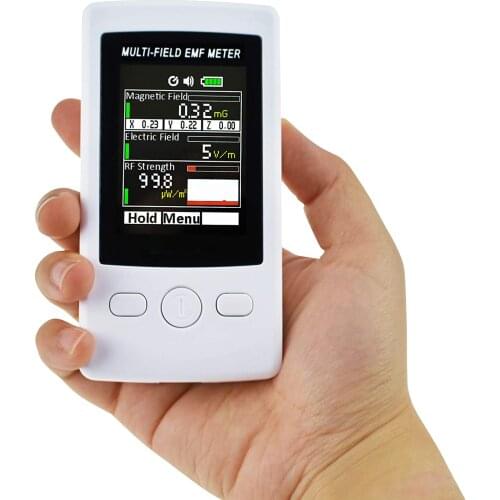 Digital Electromagnetic Radiation Detector EMF Meter TM-190 Gauss 3-axis Magnetic Electric RF Field Strength TM190