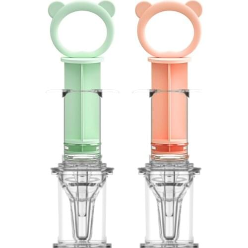 Infant medicine feeder on both sides of the liquid feeder medicine feeder baby silicone medicine feeder Baby feeding