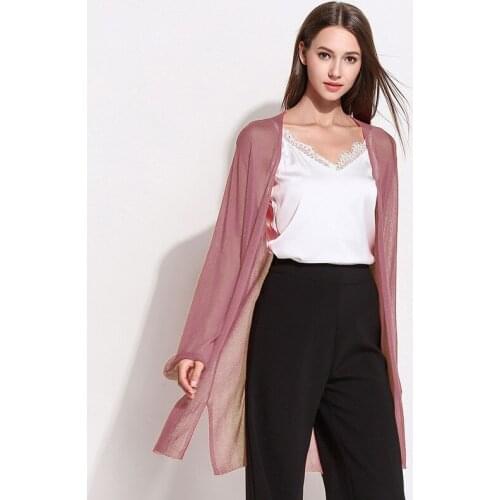 Poncho Casual Full Special Offer Cardigan Feminino Jumper 2018 New Pattern Fund Knitting Solid Sunscreen Clothes Air