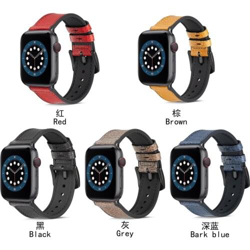 Leather loop for Apple Watch 6/SE/5/4/3/2/1 38mm 40mm Sports Watchband Bracelet Strap for iWatch SE/6 Apple Watch band 42mm 44mm