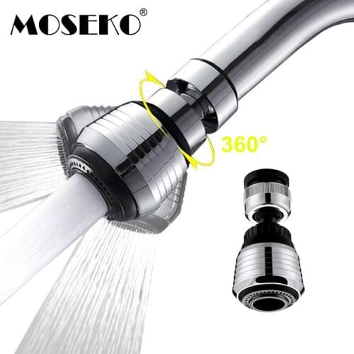 MOSEKO Kitchen Faucet Water Bubbler Saving Tap Aerator Diffuser Faucet Filter Shower Head Filter Nozzle Connector Adapter