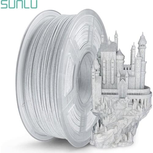 SUNLU PLA Marble Filament For 3D Printer 1.75MM Plastic PLA Rock Texture 3D Filament