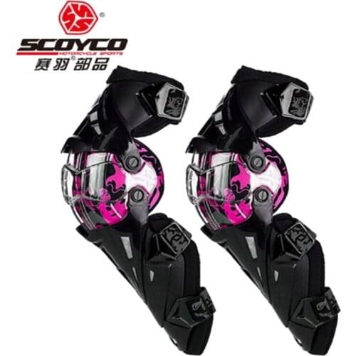 SCOYCO motorcycle knee pads warm riding anti-fall locomotive off-road leggings protective gear equipment Made of PP Shell and PC