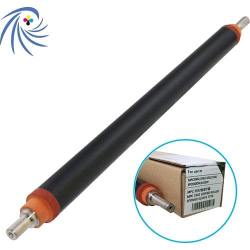 Lower fuser roller For Ricoh MPC 3002 3502 4502 MPC3002 MPC3502 MPC4502 MPC5502 pressure sleeved roller D144-4057 D1444057