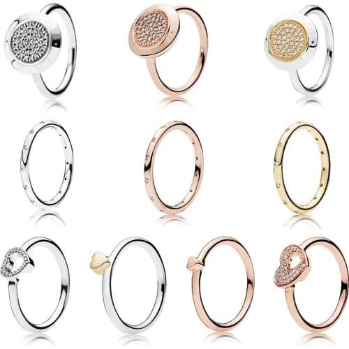 NEW 925 Sterling Silver Ring fashion Popular Charms Wedding Ring For Women Heart-shaped Lovers Autograph Rings DIY Jewelry