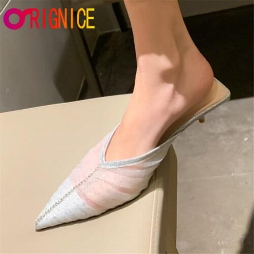 Orignice Summer New Style Casual Durable Sandals African PU Leather Outdoor Square Toe Wild Beach Non Slip Women Flat Slippers