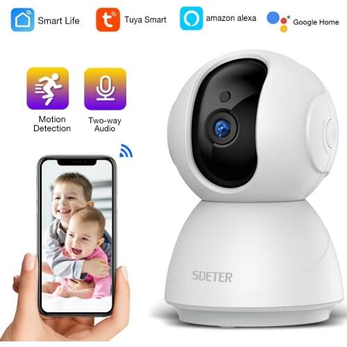 SDETER 1080P 720P IP Camera Security Camera WiFi Wireless CCTV Camera Surveillance IR Night Vision P2P Baby Monitor Pet Camera