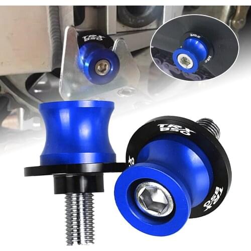 6MM Stand Screw Slider FOR YAMAHA TRX850 TRX 850 TRX-850 TR-X850 1996 1997 1998 1999 2000 01 Motorcycle Aluminum Swingarm Spools