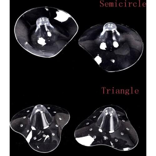 1pce Shell Ultra-thin Silicone Nipple Shield Maternity Silica Gel Nipple Protector