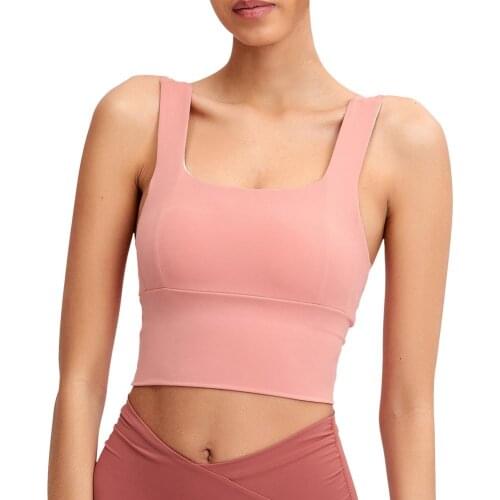 Women Sports Gathering Underwear Yoga Vest Fitness Bra Crop Top Casual Comfortable Sports Underwear Breathable Top