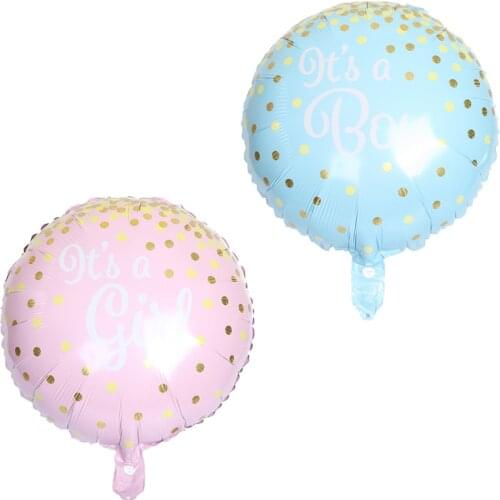 1pc boy girl 1 year old happy birthday foil balloon birthday party baptism sex reveal decoration helium balloon children toys