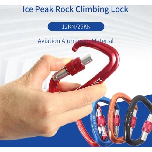 7075 aviation aluminum 24kn screw outdoor sport webbing canvas safety lock buckle