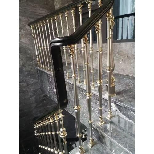 BT-069 Stair handrail railing column villa duplex loft fence platform bay window balcony stainless steel simple guardrail