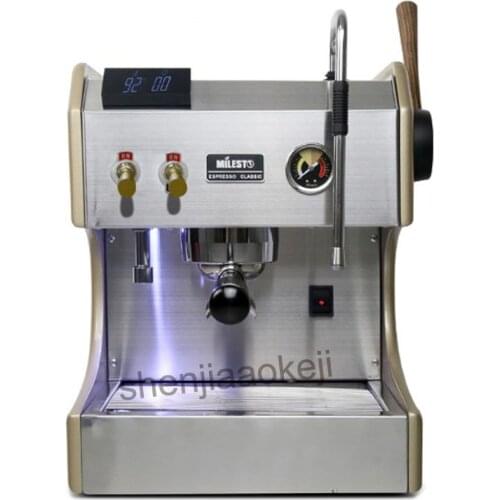Household stainless steel EM-20 semi-automatic double pump coffee machine commercial Italian Espresso coffee machine 3750W 1PC