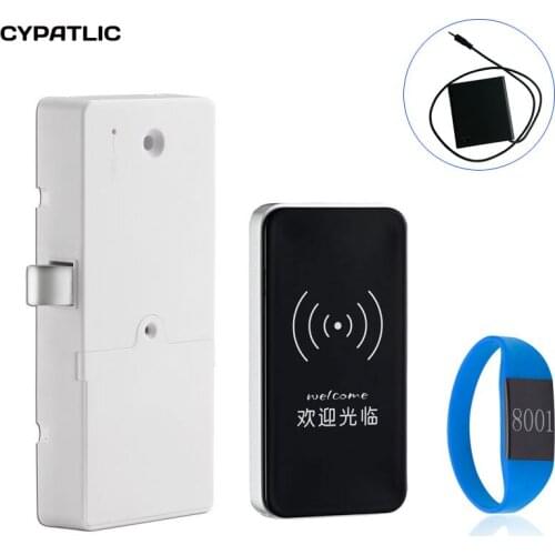 Electronic RFID cabinet locks private drawer lock swipe ID card unlock