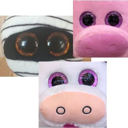 16 20 24mm 10pcs Shinning Plastic Doll Eyes Craft Eyes DIY For Plush Bear Stuffed Toys Animal Puppet Dolls Dec17