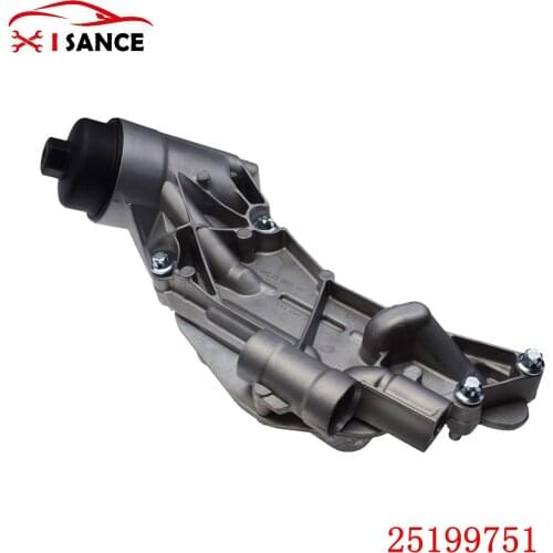 Engine Oil Cooler W/ Oil Filter Assembly 93186324 For Chevrolet Sonic Cruze Aveo 1.8L 1796CC 110Cu. In. l4 2008-2017