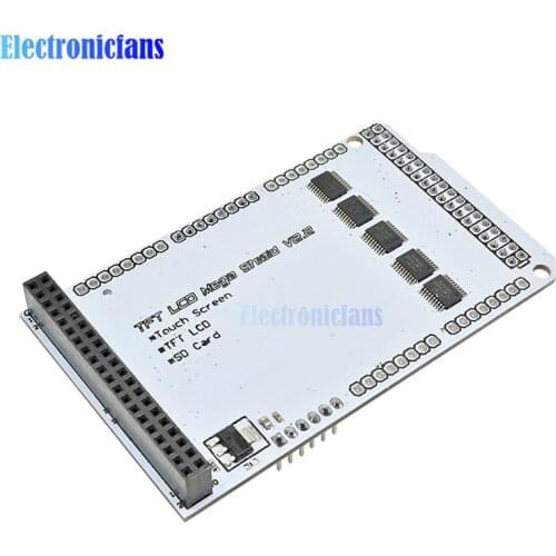 TFT LCD Shield Expansion Board Module For Arduino TFT01 Mega Touch LCD Support TFT 3.2'' 4.3'' 5.0'' 7.0