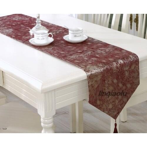 New style European style simple fashion quality worsted table runner