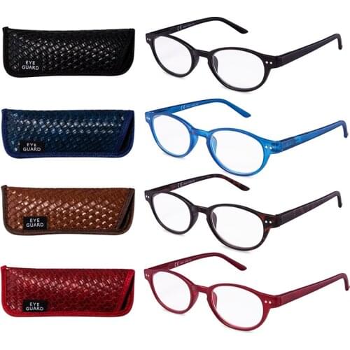 EYEGUARD Spring Hinge Retro Reading Glasses Fashion Female Reader Classic Design For Women